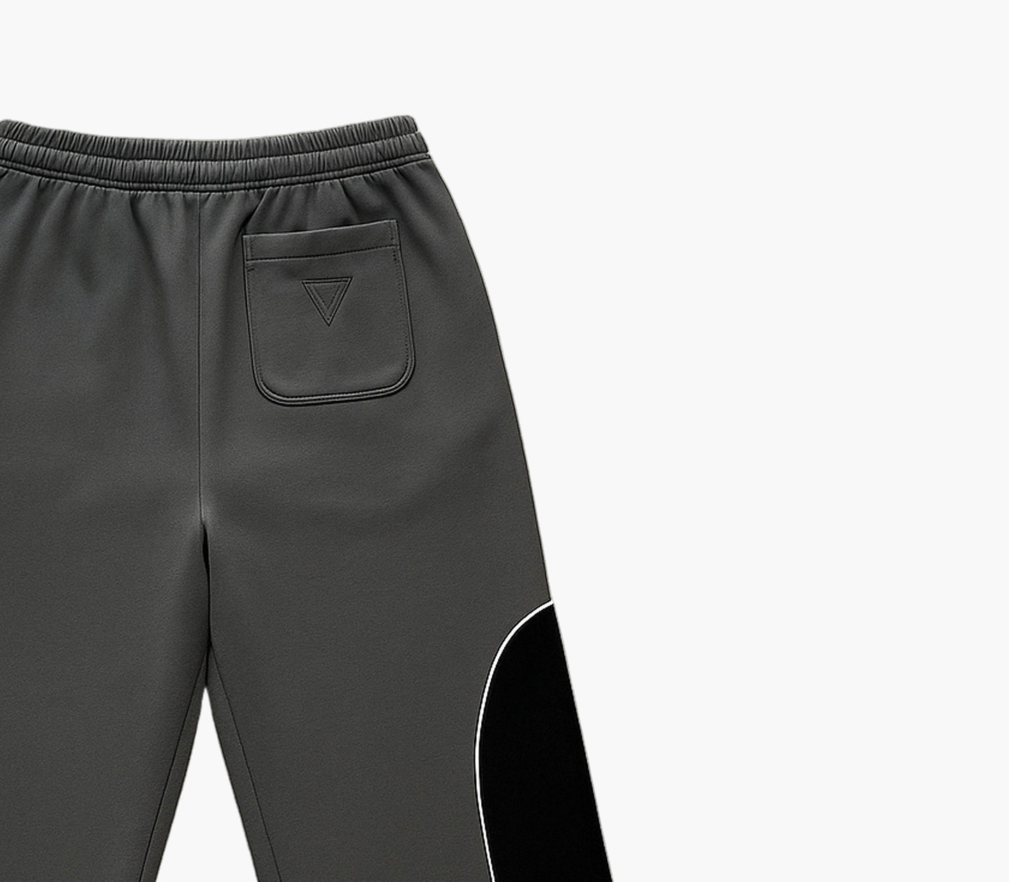 Y2K Street Style Joggers – Color Block Pants with Letter Embroidery & Drawstring Waist