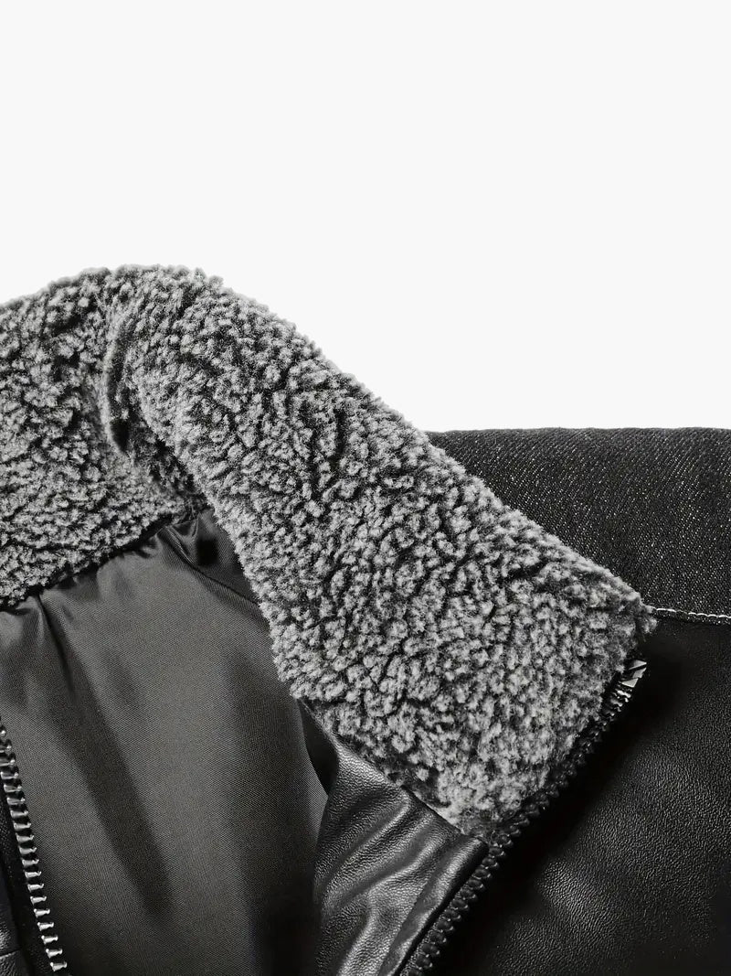 Men’s Heavy-Duty Thermal Jacket – Classic Thick Winter Outerwear