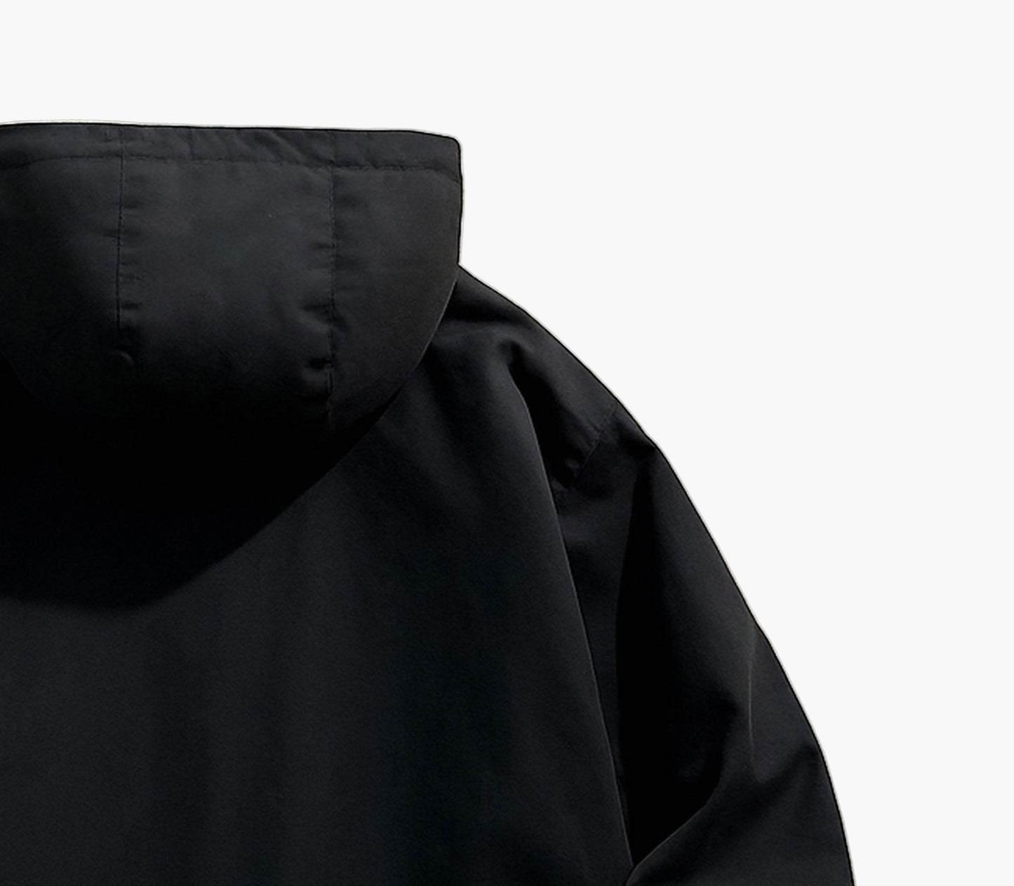 Men’s Lightweight Windproof Jacket – Hooded Burgundy Zip-Up Windbreaker