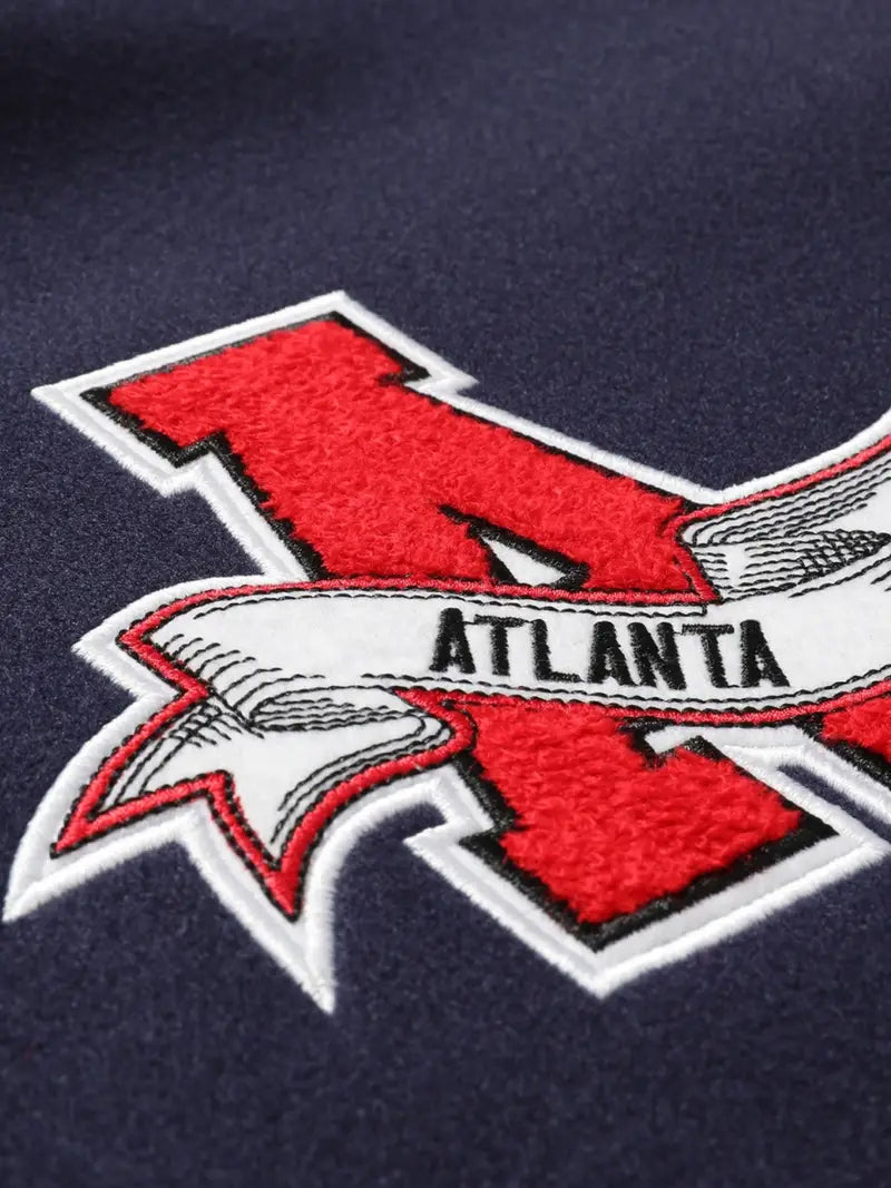 Men’s Vintage Varsity Jacket – Atlanta #88 Letterman Coat