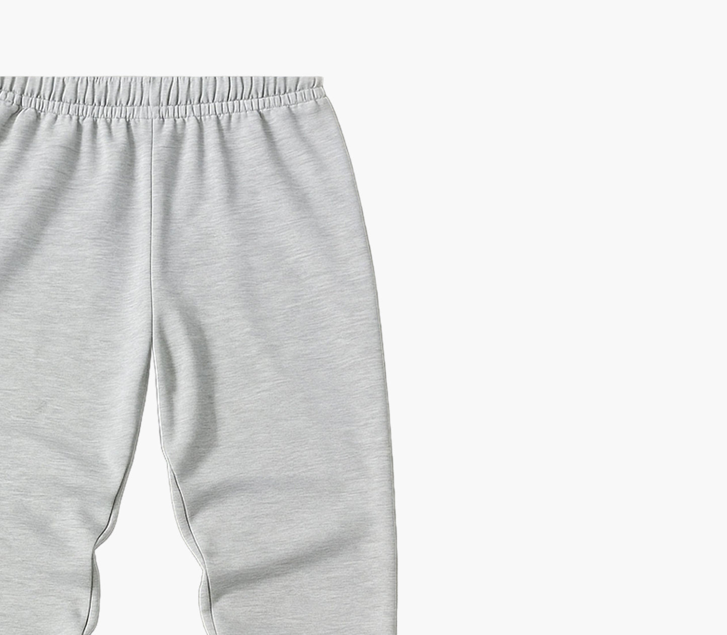 Men’s Black Athletic Jogger Pants – Loose Fit Knit Trousers with White Stripe