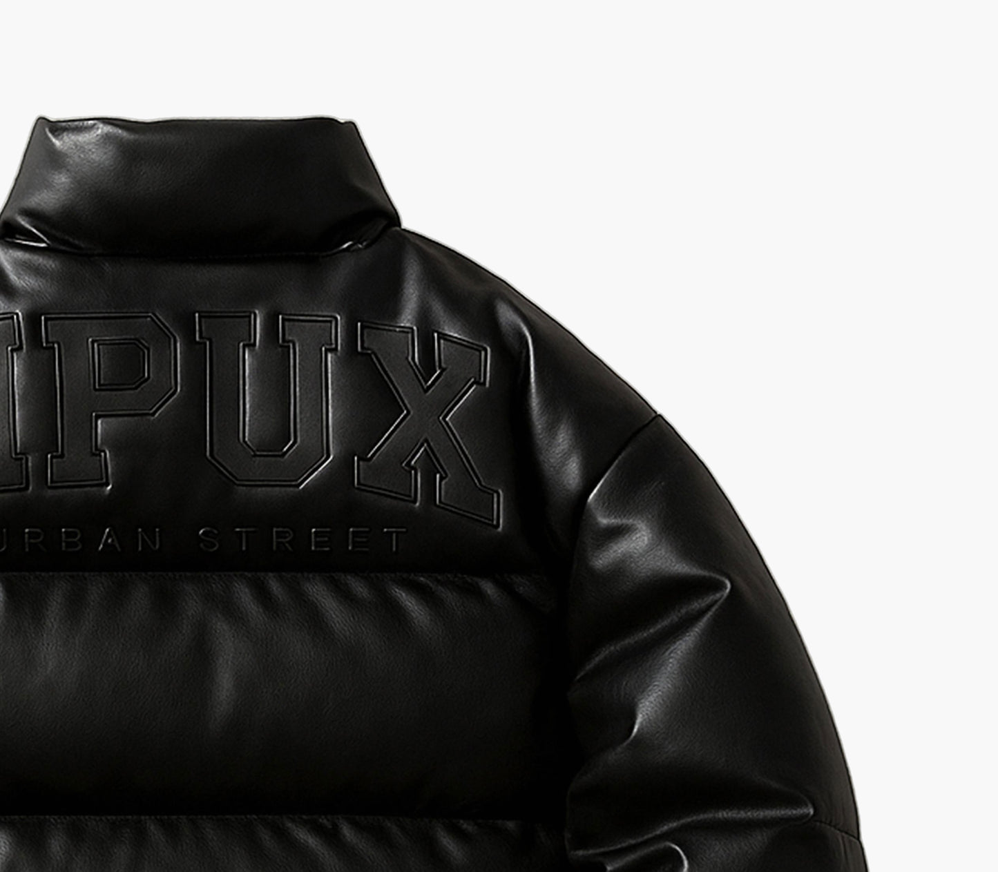 Unisex 3D Embossed Letter Jacket – American-Style Thick Casual Winter Coat