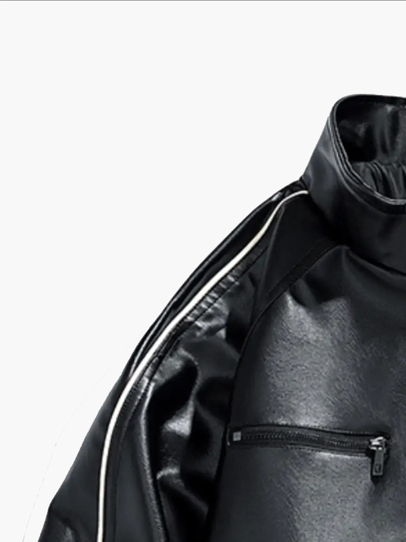 Men’s Bomber Jacket – Softshell Full-Zip Aviation Style Coat