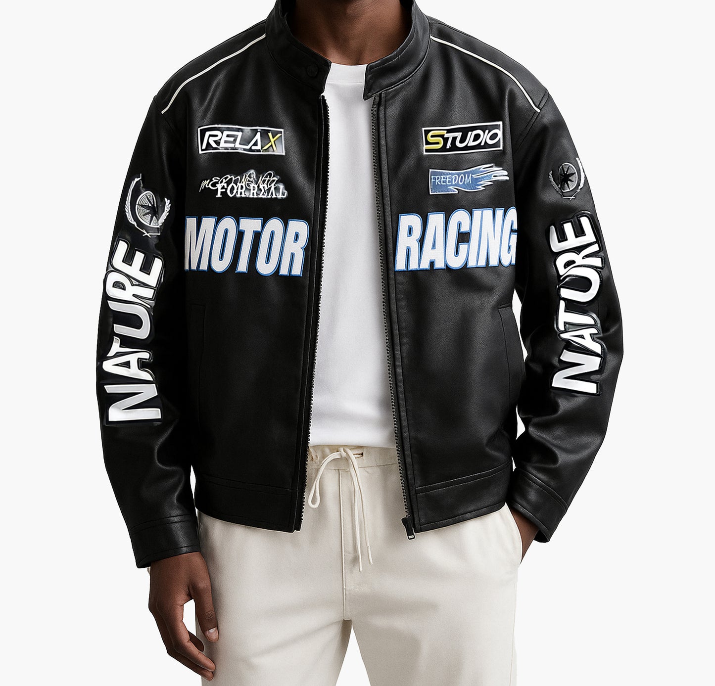 Vintage Motorcycle Racing Jacket