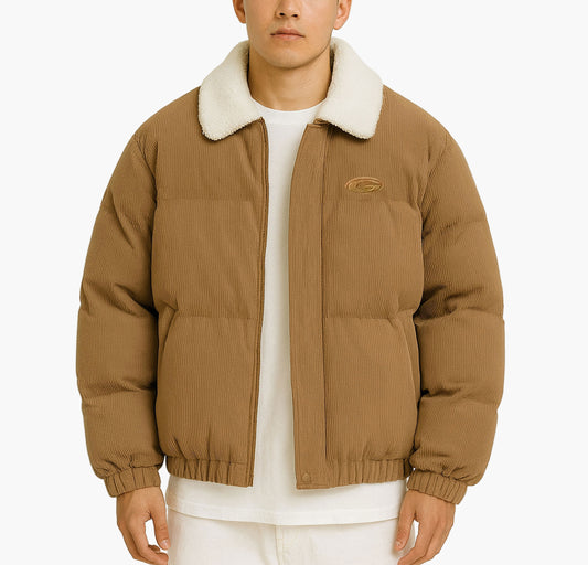 Unisex 90% Down Puffer Jacket – Relaxed Fit Winter Coat