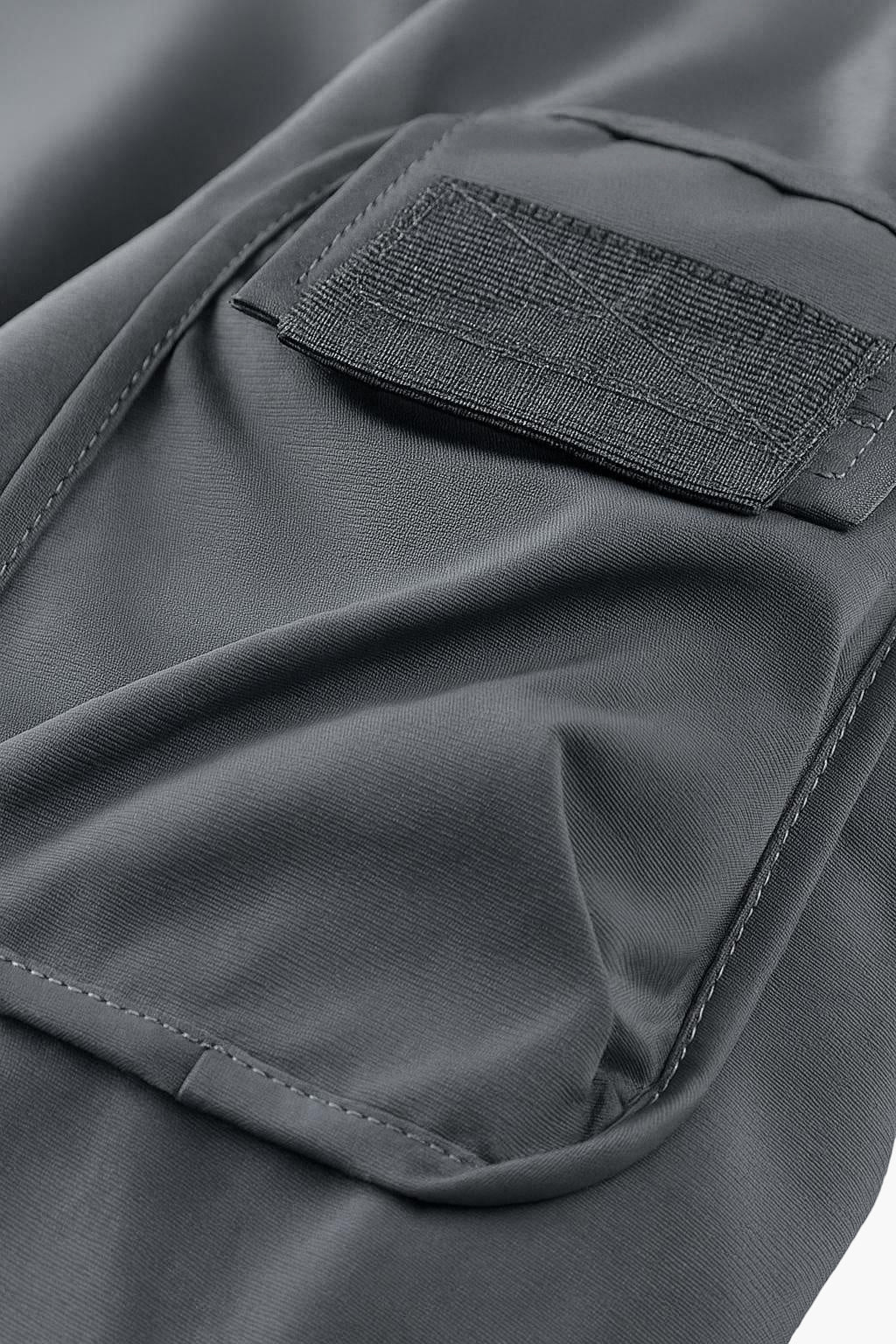 Men’s Oversized Motorcycle Bomber Jacket – Casual Loose Fit with Pockets