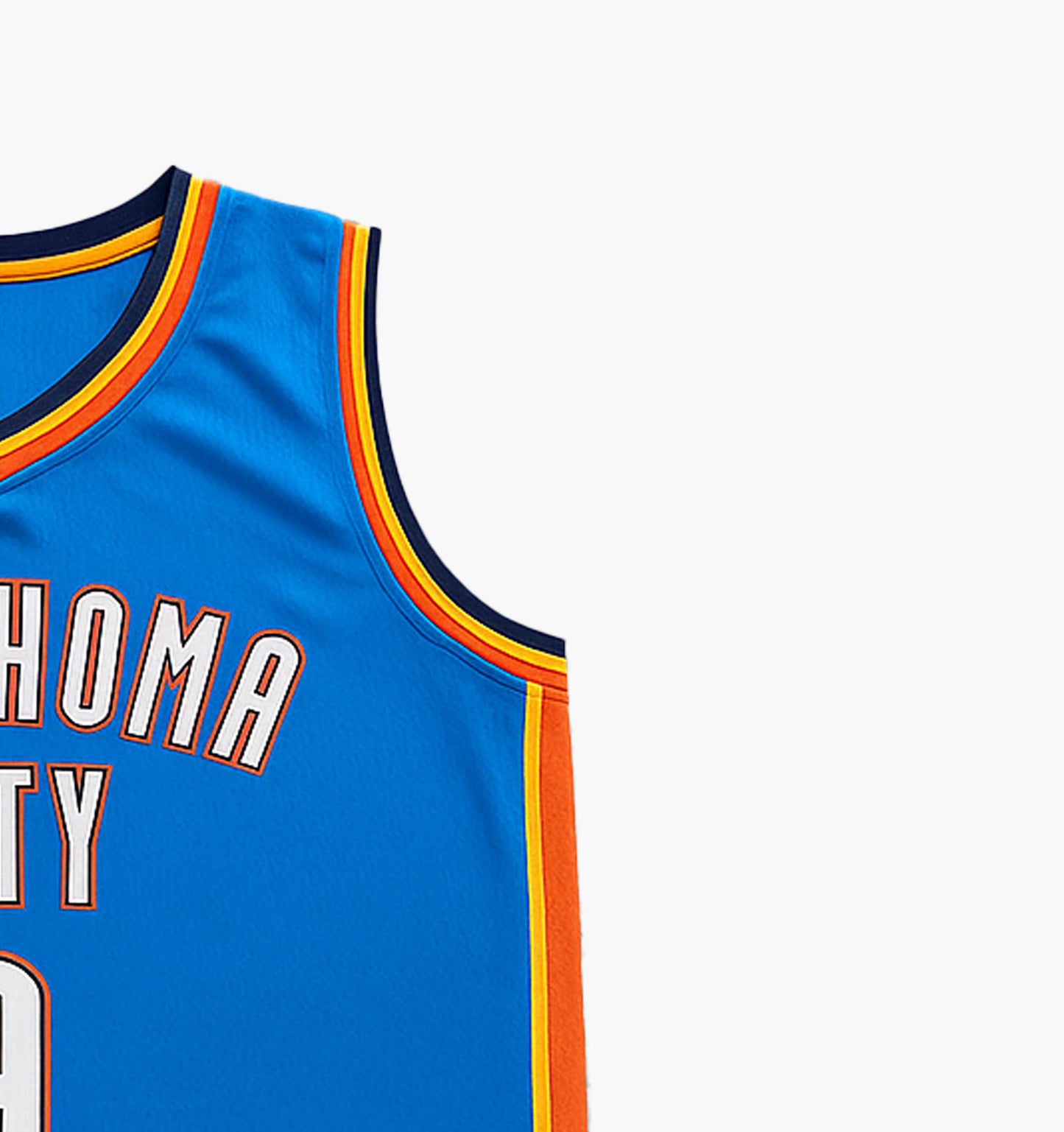 Blue Retro Basketball Jersey