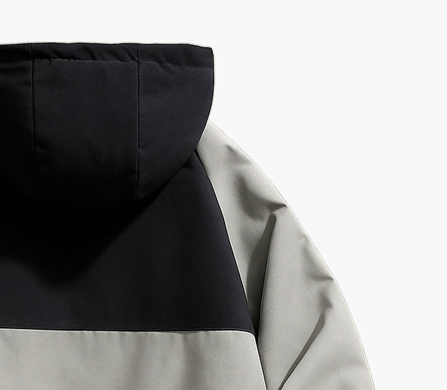 Men’s Turquoise & White Winter Jacket – Hooded Ski & Snowboard Coat