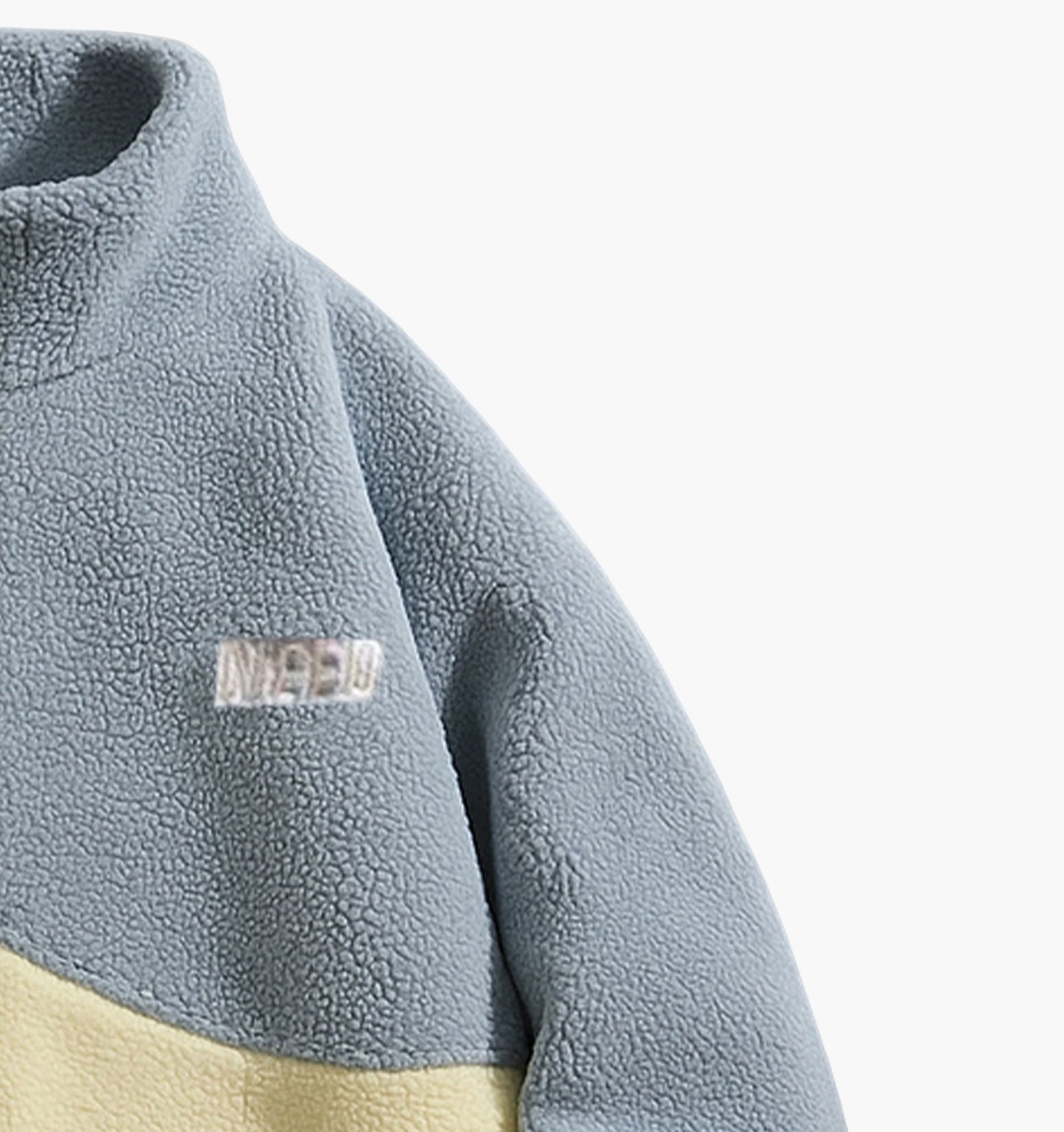 Men’s Loose Fit Stand Collar Jacket – Full-Zip Hooded Urban Spring/Fall Coat