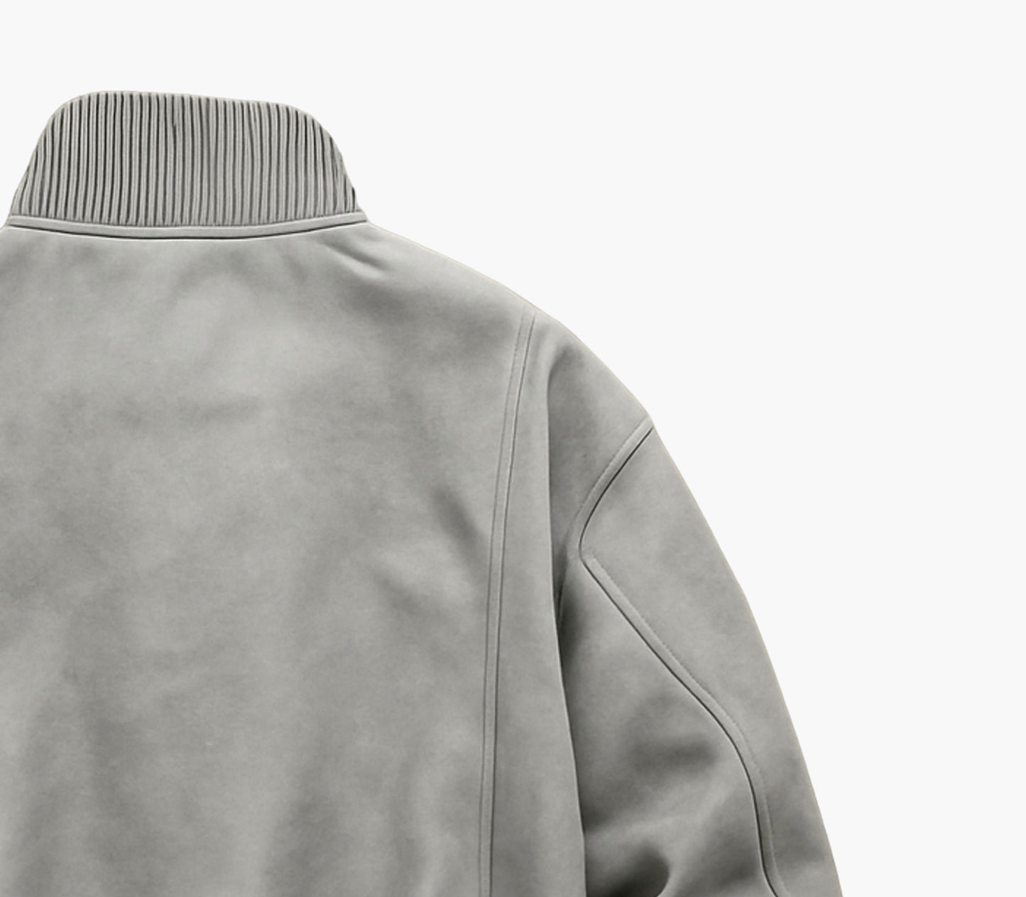 Men’s Casual Motorcycle Jacket – Classic Bomber Zip-Up Coat