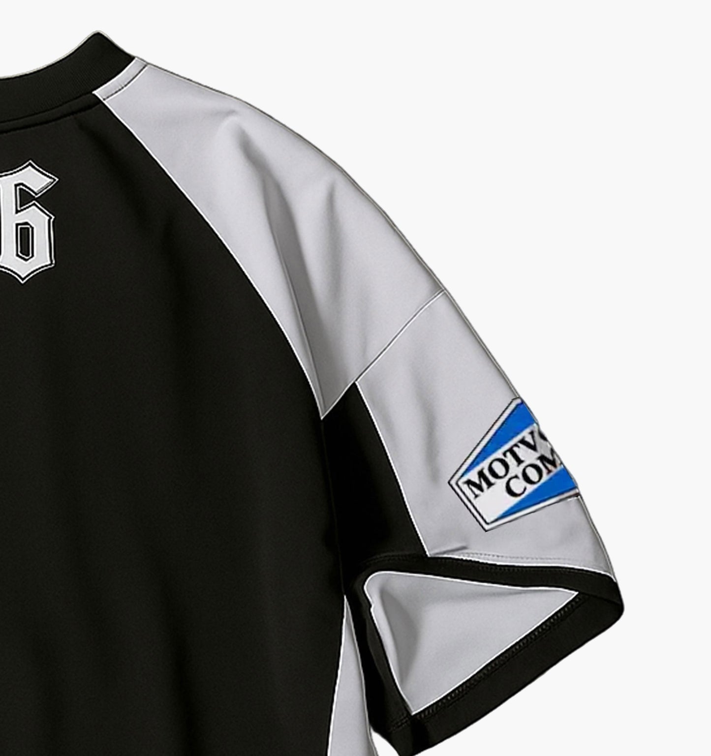 Men’s Heavyweight T-Shirt – Bold 3D “66” Graphic Crewneck Tee