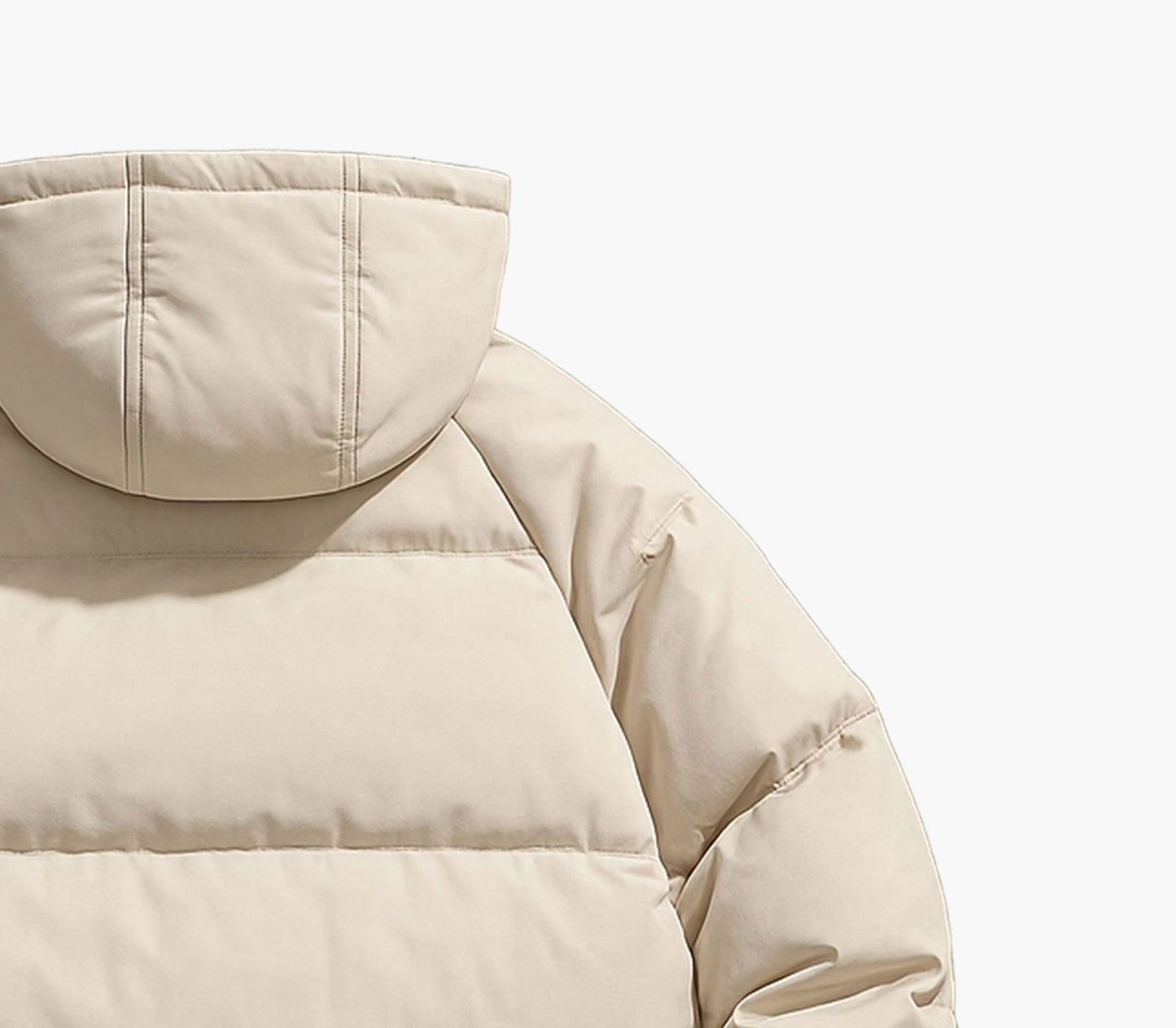 Men’s Hooded Down Jacket – Windproof Winter Coat with Duck Down