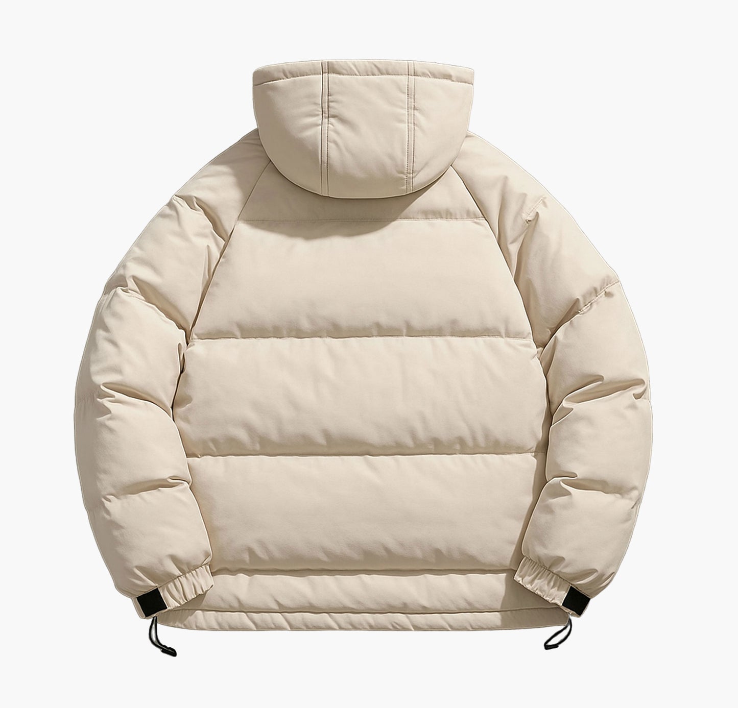 Men’s Hooded Down Jacket – Windproof Winter Coat with Duck Down