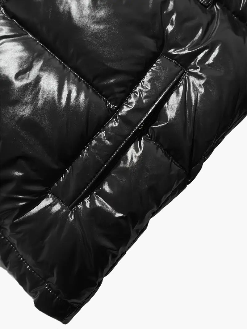 Men’s Thermal Hooded Jacket – Heavy-Duty Insulated Winter Coat