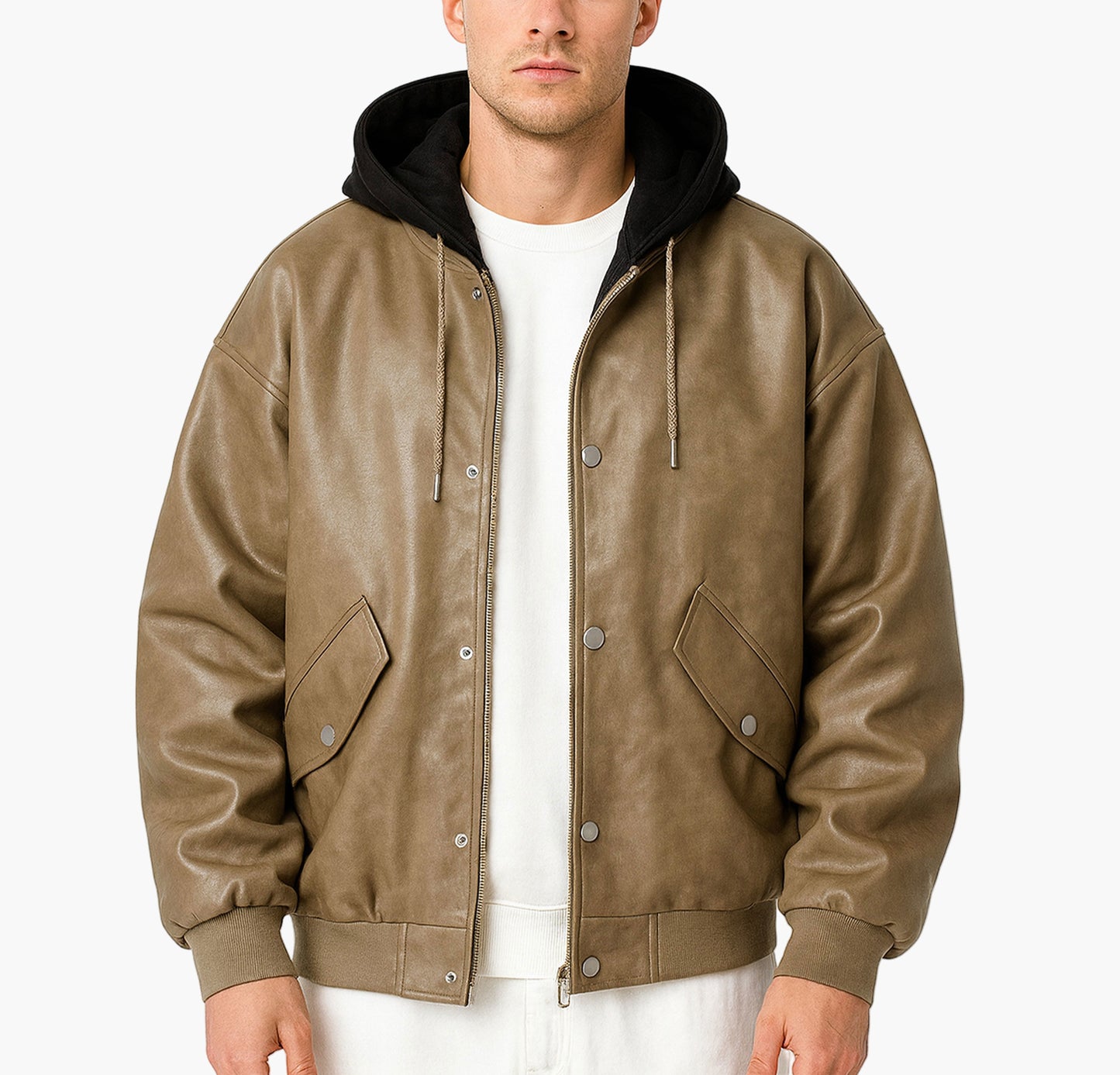 Men’s Trendy Hooded Jacket – Lightweight Spring/Autumn Coat