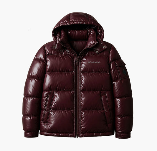 Men’s Winter Short Hooded Jacket – Thickened Warm Casual Outerwear