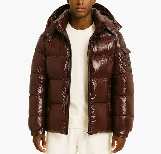 Men’s Winter Short Hooded Jacket – Thickened Warm Casual Outerwear