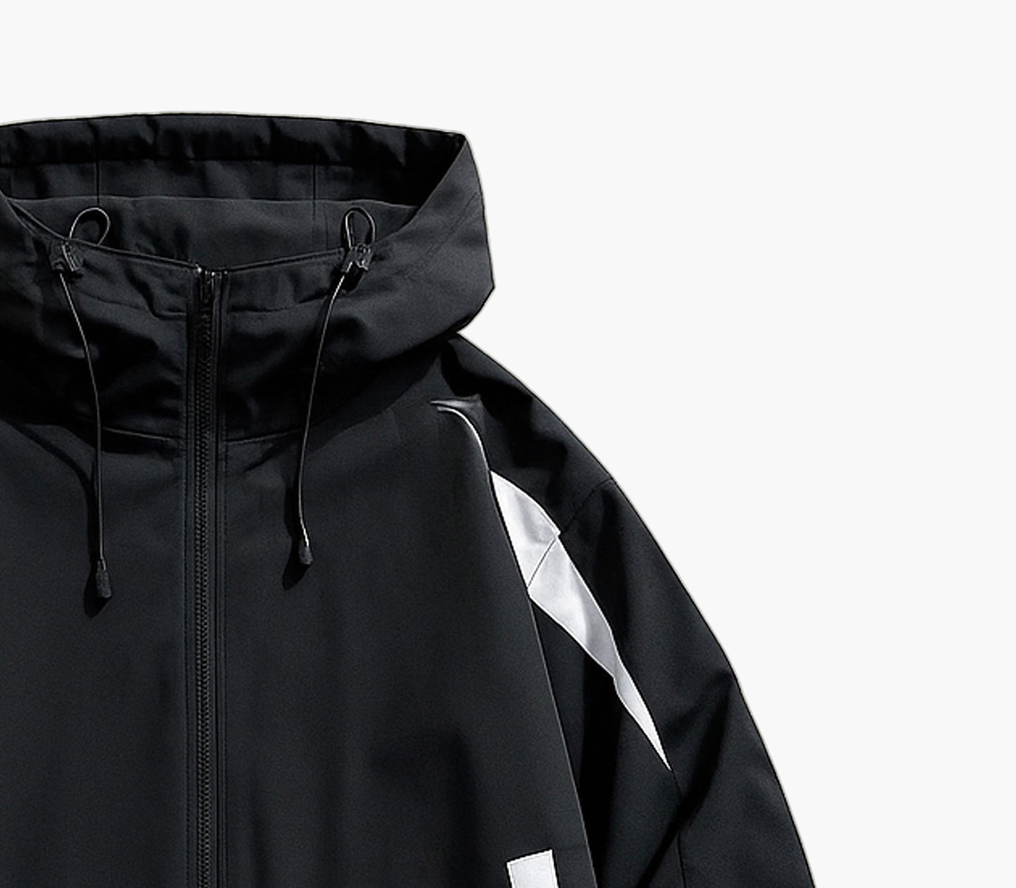 Men’s Lightweight Windproof Jacket – Hooded Burgundy Zip-Up Windbreaker