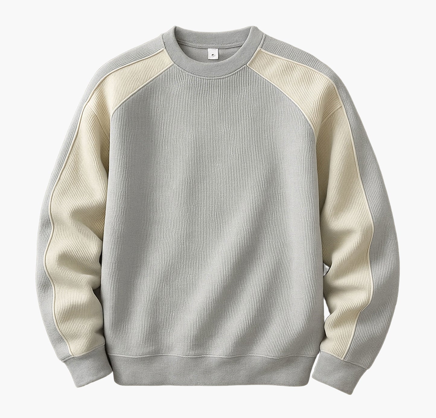 Men’s Heavyweight Crewneck Sweatshirt – Classic Knit Pullover