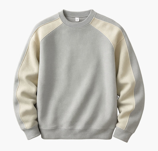 Men’s Heavyweight Crewneck Sweatshirt – Classic Knit Pullover