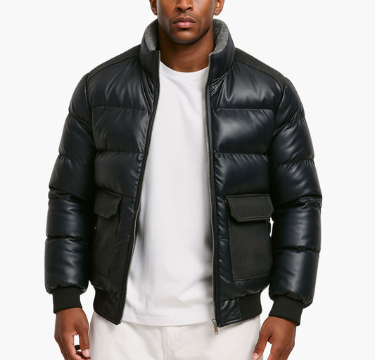 Men’s Heavy-Duty Thermal Jacket – Classic Thick Winter Outerwear