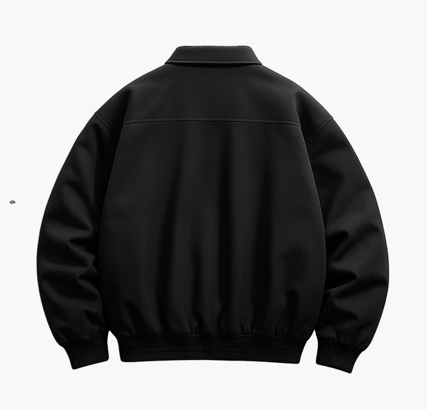 Men’s PU Leather Jacket – Turn-Collar Biker Style American Coat