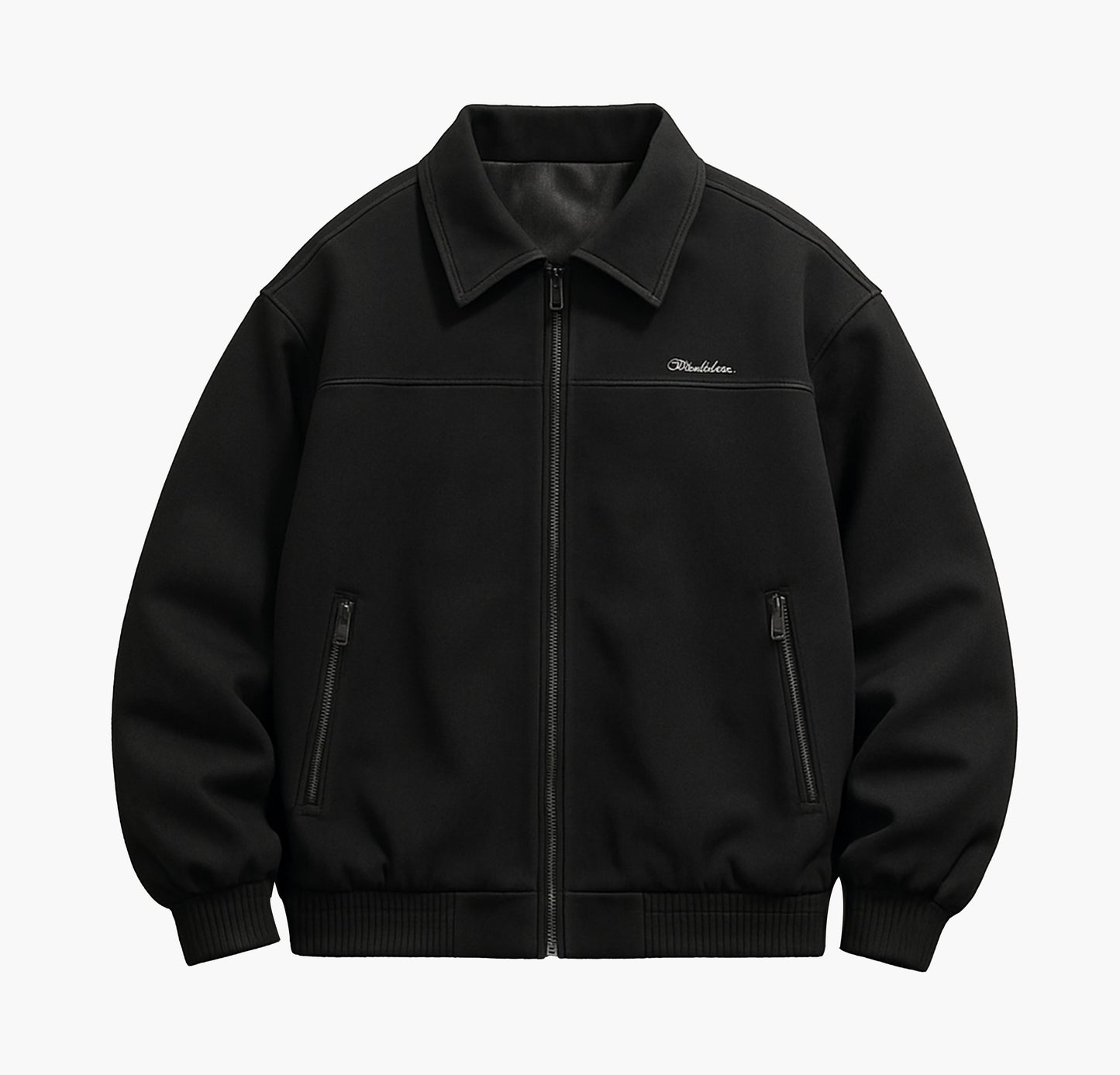 Men’s PU Leather Jacket – Turn-Collar Biker Style American Coat