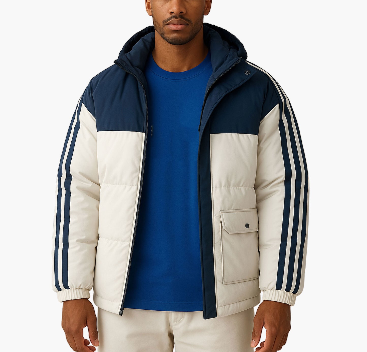 Men’s Heavyweight Winter Jacket – Thermal Insulated Hooded Coat