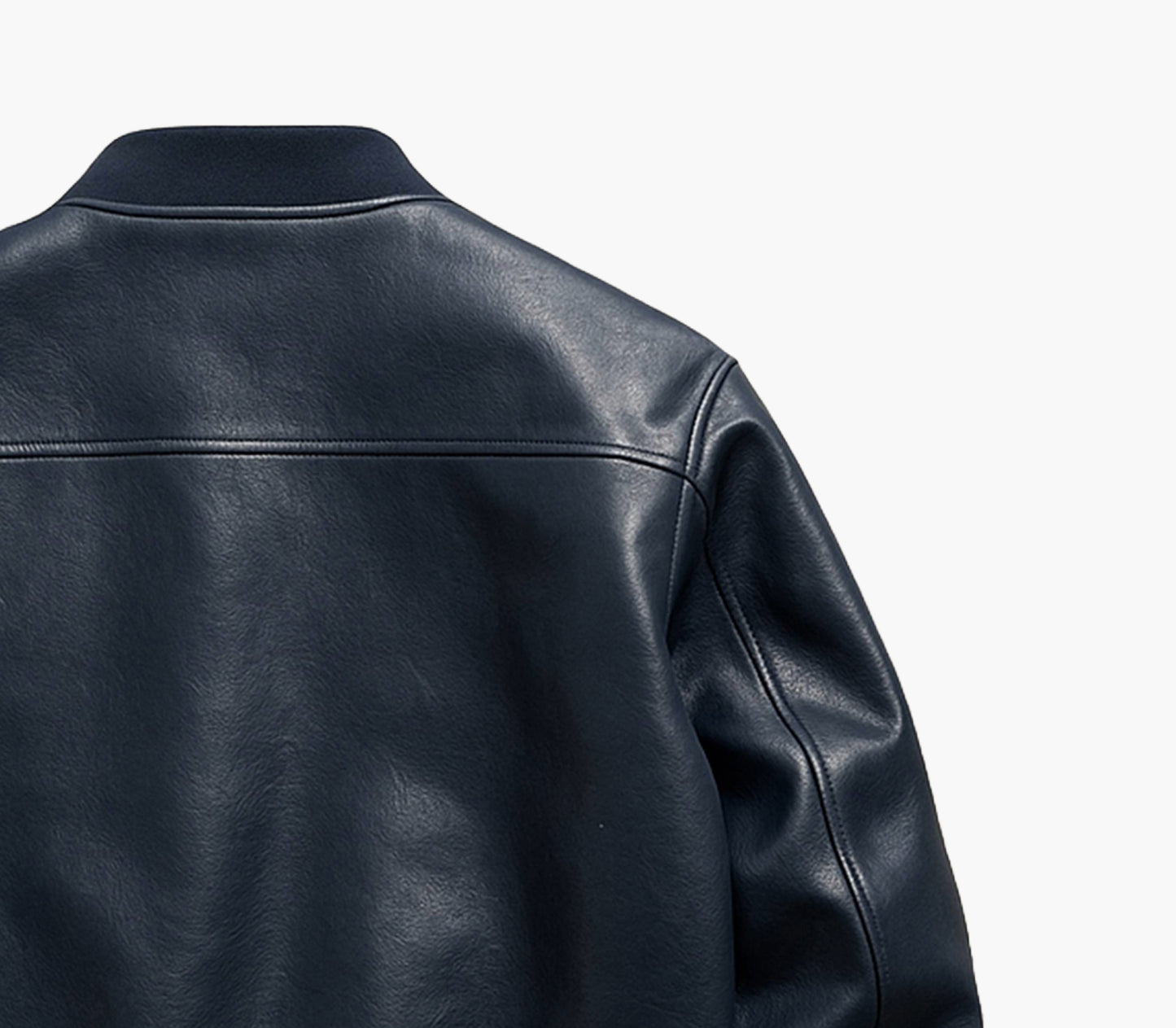 Men’s Slim-Fit Bomber Jacket – Soft Full-Zip Casual & Formal Coat