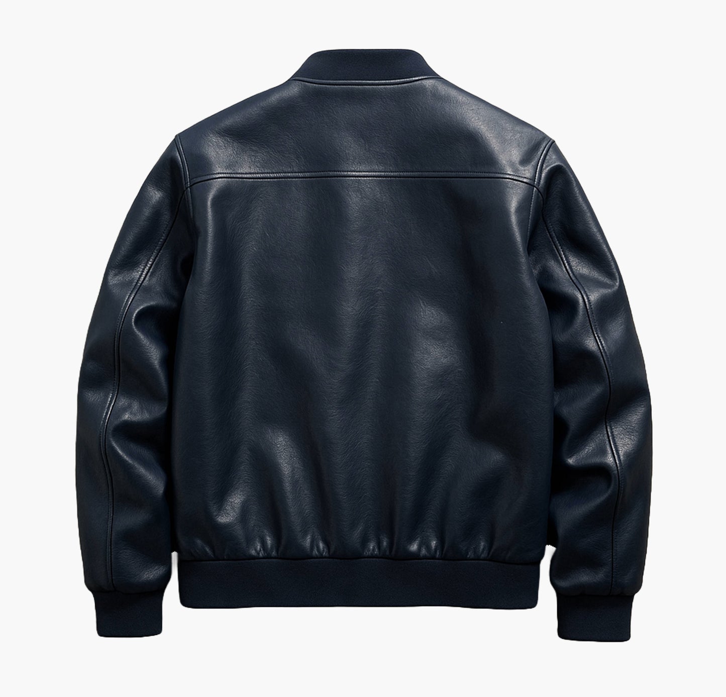 Men’s Slim-Fit Bomber Jacket – Soft Full-Zip Casual & Formal Coat