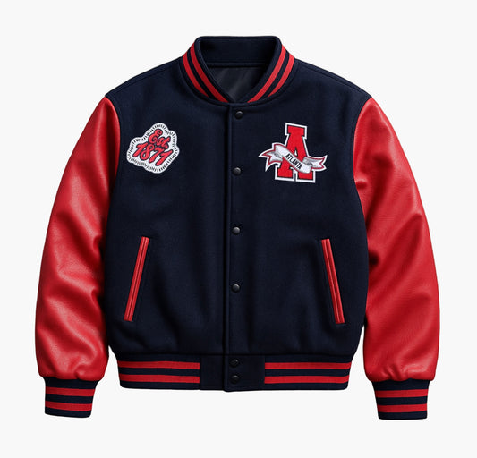 Men’s Vintage Varsity Jacket – Atlanta #88 Letterman Coat