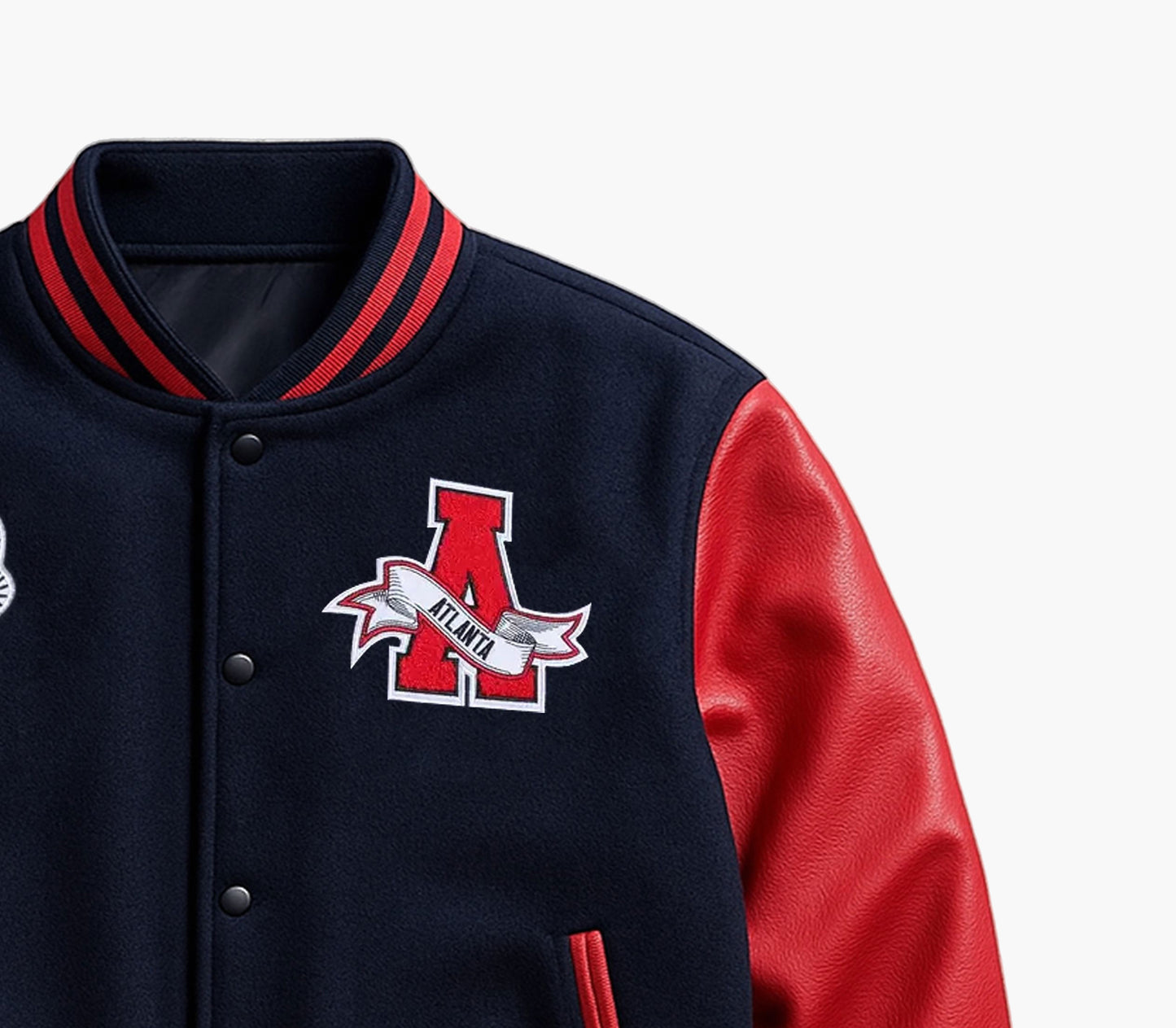 Men’s Vintage Varsity Jacket – Atlanta #88 Letterman Coat