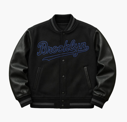 Men’s Varsity Jacket – Brooklyn Letterman Coat