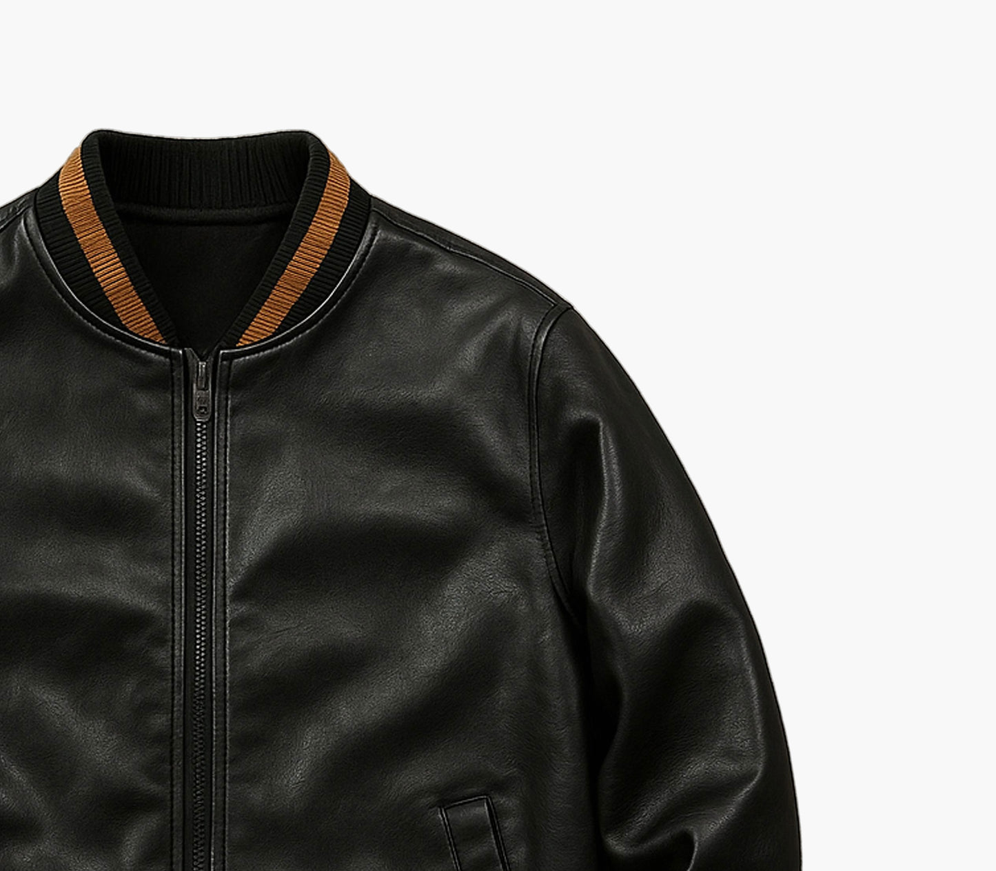 Men’s Motorcycle Jacket – Embroidered Riding Coat