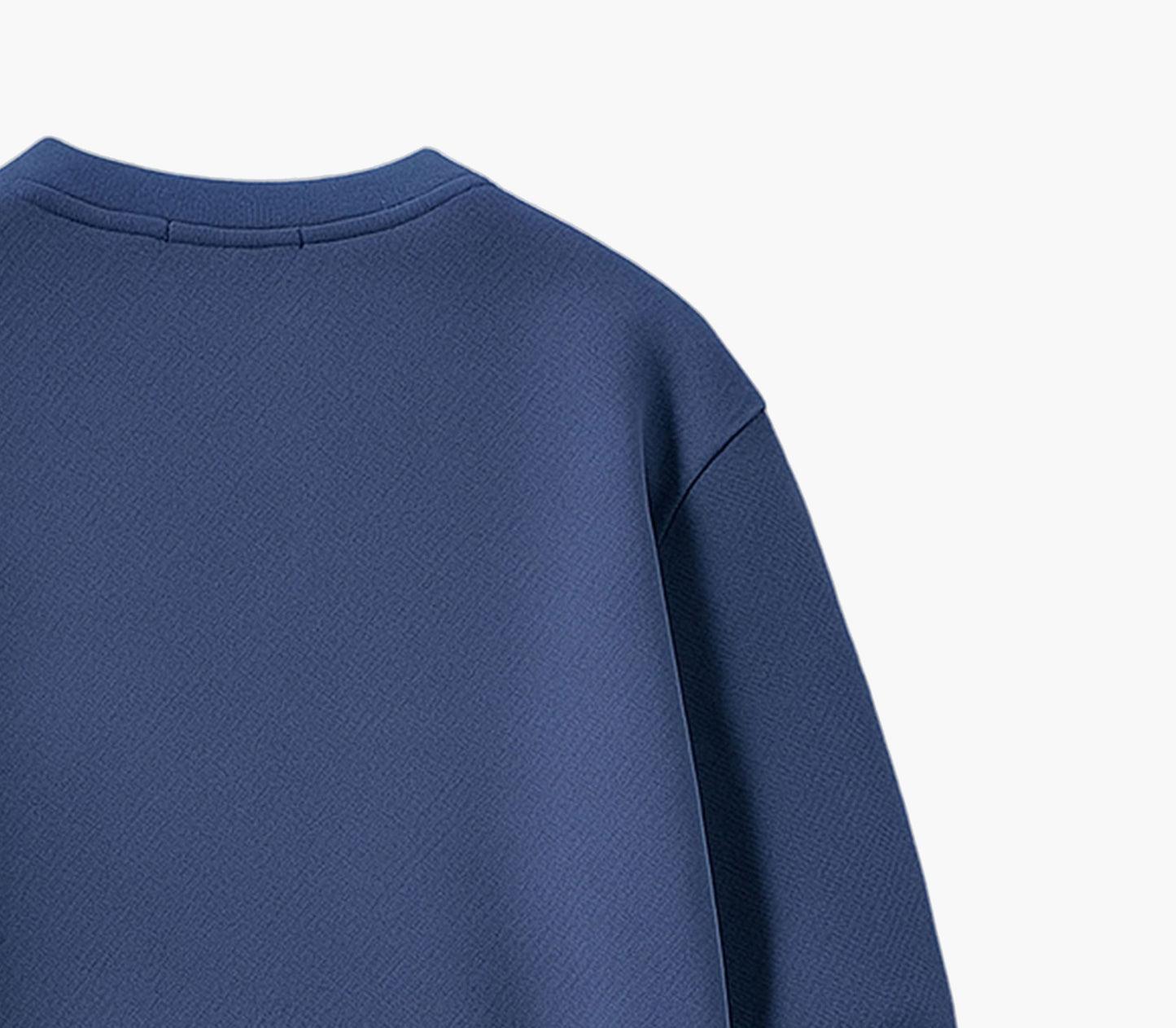 Men’s Cozy Fleece Sweatshirt – Soft Crew Neck Pullover with Ribbed Cuffs