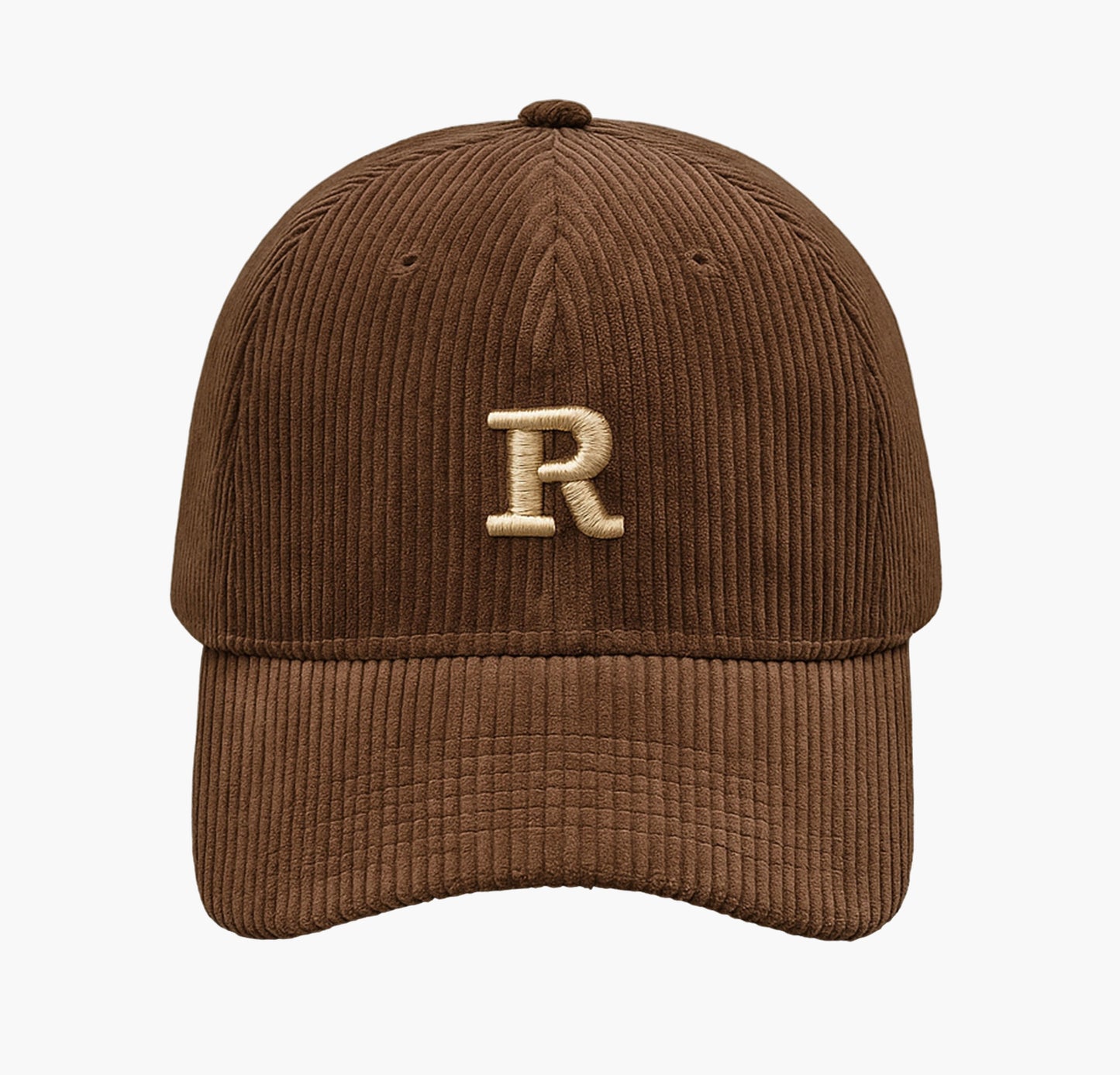 Corduroy Baseball Cap – 3D Embroidered Adjustable Hat for Fall & Winter
