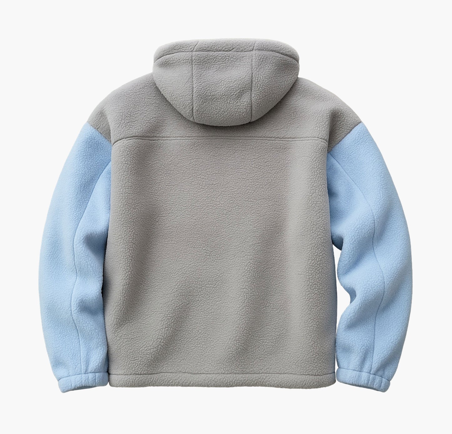 Men’s Cozy Fleece Hooded Jacket – Zip-Up Winter Coat