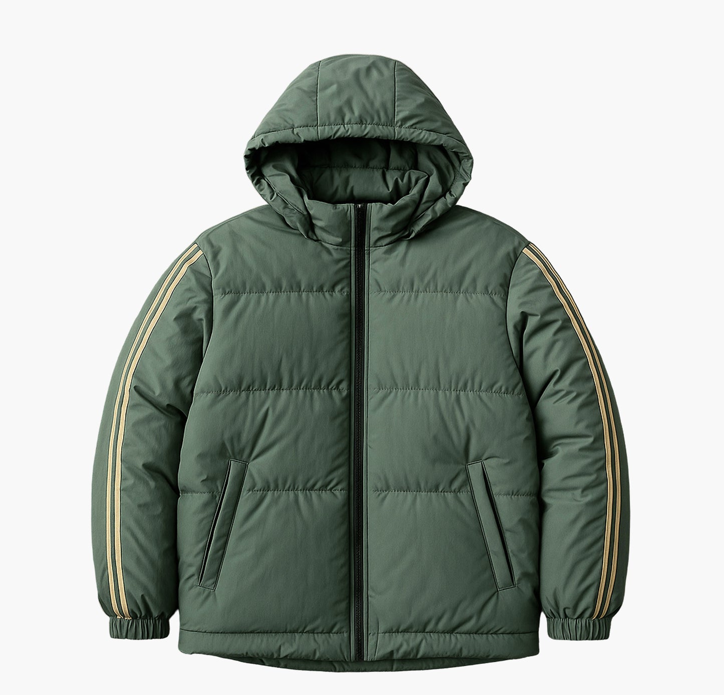 Men’s Winter Hooded Jacket – Insulated Casual Outerwear