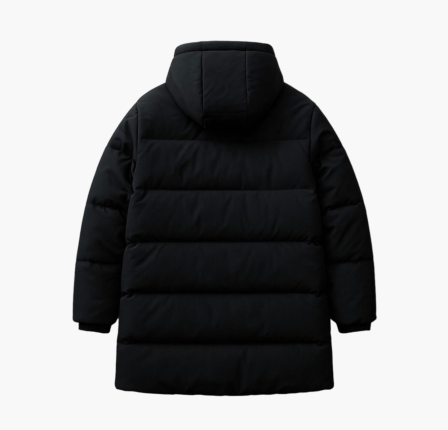 Men’s Heavy-Duty Winter Coat – Windproof Hooded Jacket