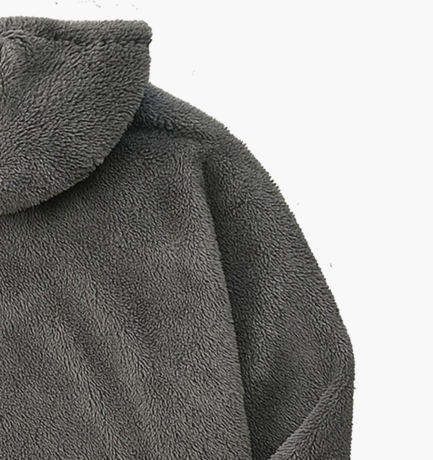 Men’s York Graphic Hoodie – Warm Fleece Pullover with Letter Print & Pocket