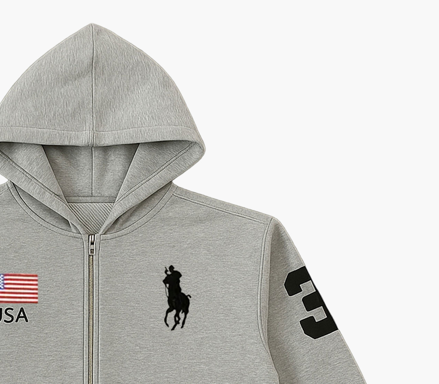 Women’s Y2K Retro Zip-Up Hoodie – Oversized Fit with Lettering & Back Print