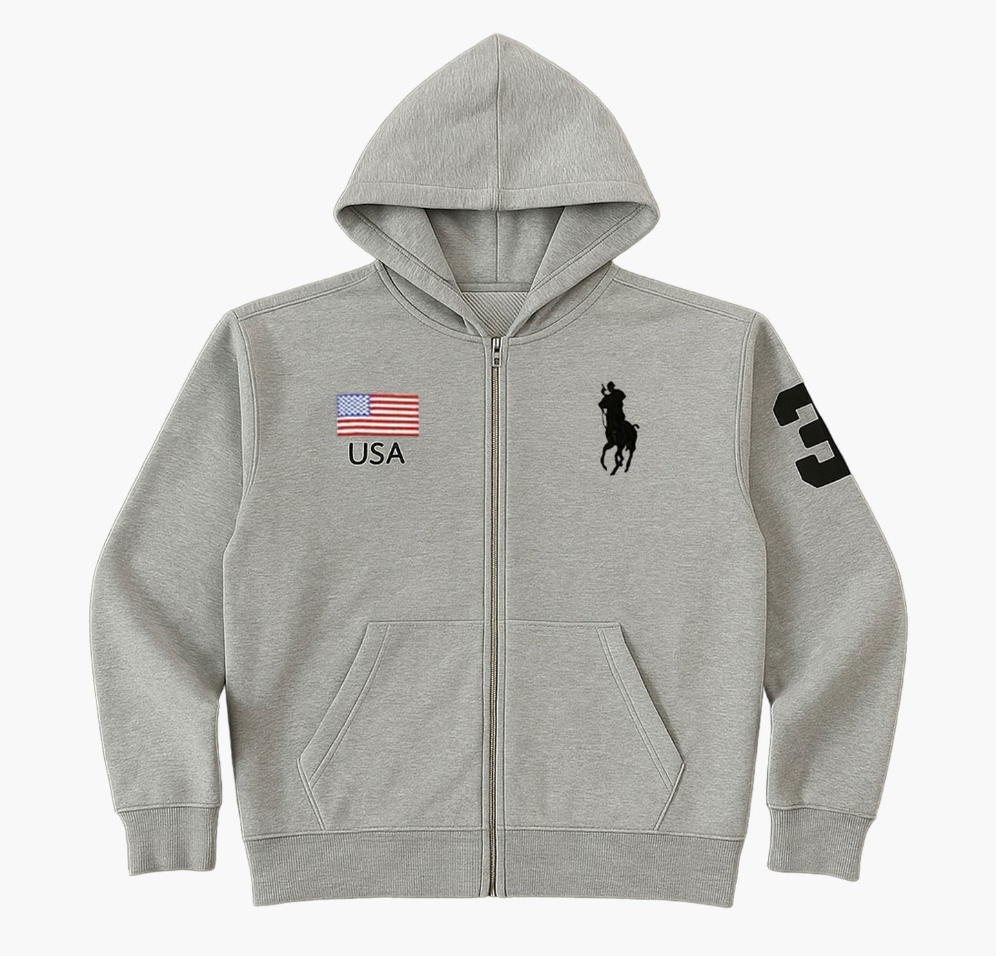 Women’s Y2K Retro Zip-Up Hoodie – Oversized Fit with Lettering & Back Print