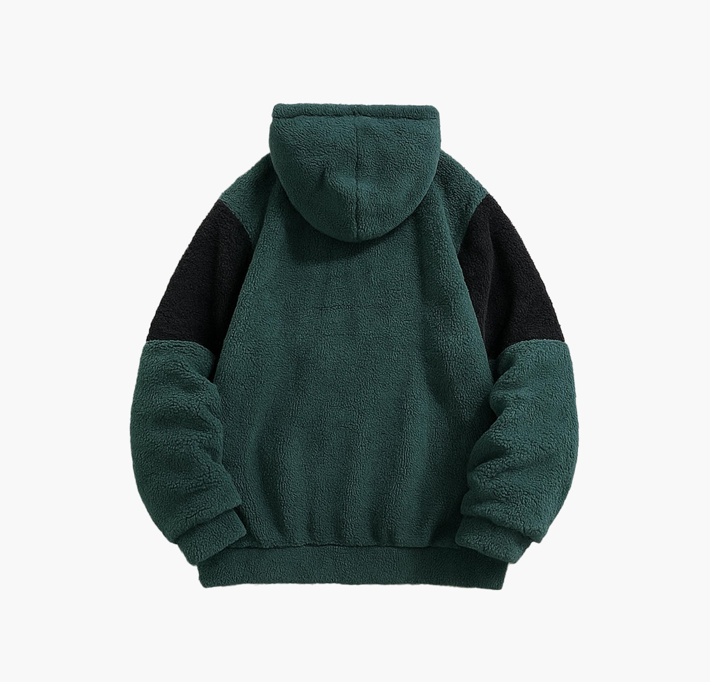 Men’s Plush Hoodie Embroidered Logo