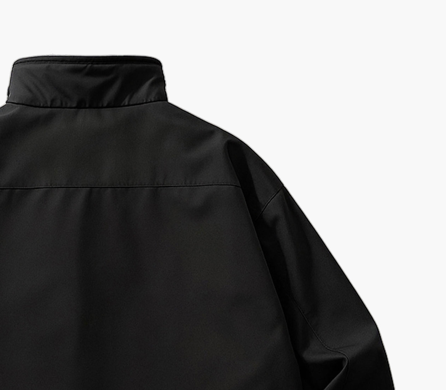 Men’s Lightweight Windbreaker – Zip-Up Outdoor Jacket with Stand Collar & Pockets