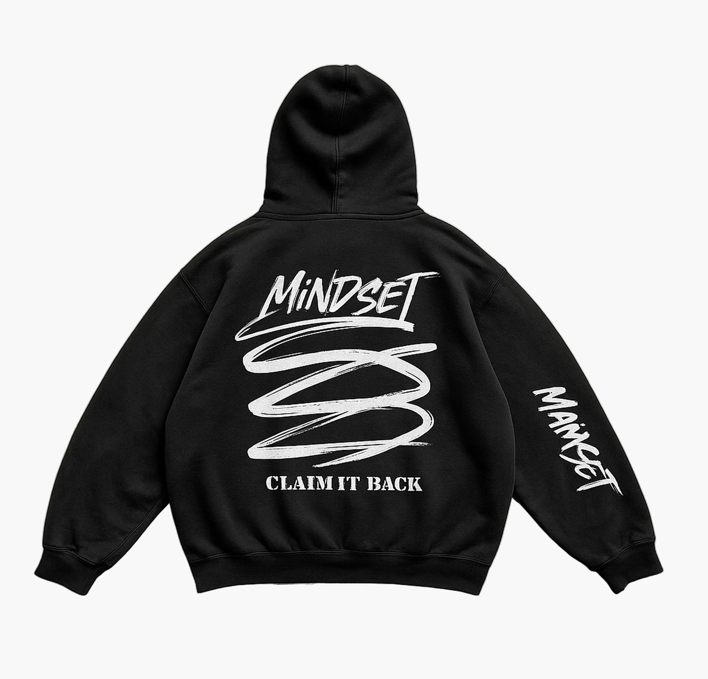 Women’s Vintage “Mindset” Graphic Hoodie – Casual Streetwear Pullover