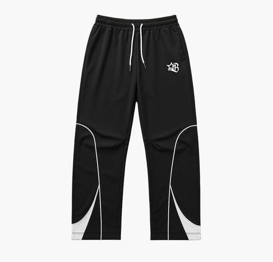 Men’s Athletic Joggers – Loose-Fit Logo Print Pants