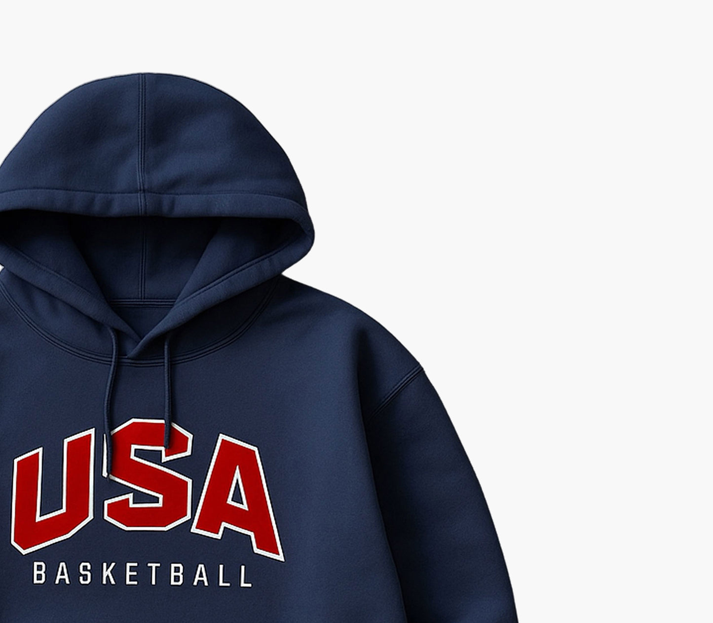 Men’s Oversized Hoodie – USA Basketball Graphic Pullover