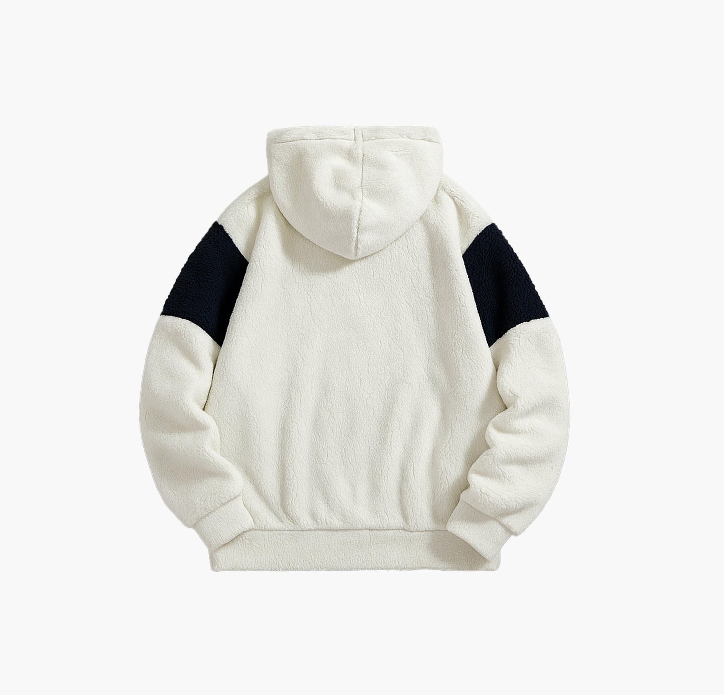 Men’s Plush Hoodie Embroidered Logo