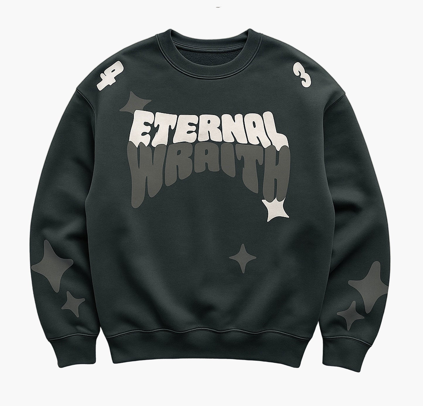 Men’s Eternal Wrath Graphic Hoodie – Streetwear Pullover