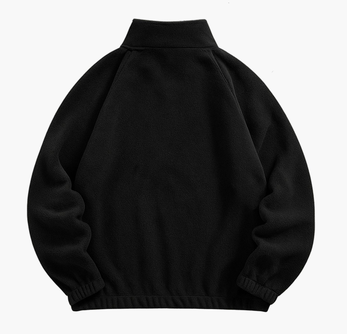 Men’s Loose Fit Zip-Up Sweatshirt – Casual Lapel Top for Street & Outdoor Wear